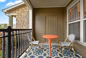 Patio or balcony available